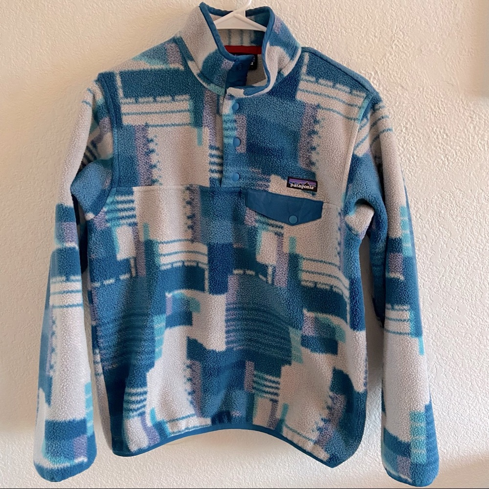 RARE Patagonia Synchilla Snap T Pullover